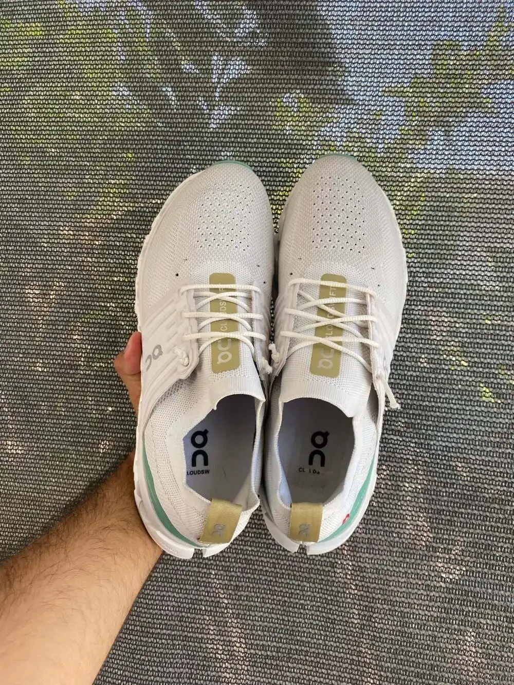 On Cloudswift 3 Ivory/Creek Men’s Running Sneakers